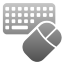 Keyboard and Mouse Settings Icon 64x64 png